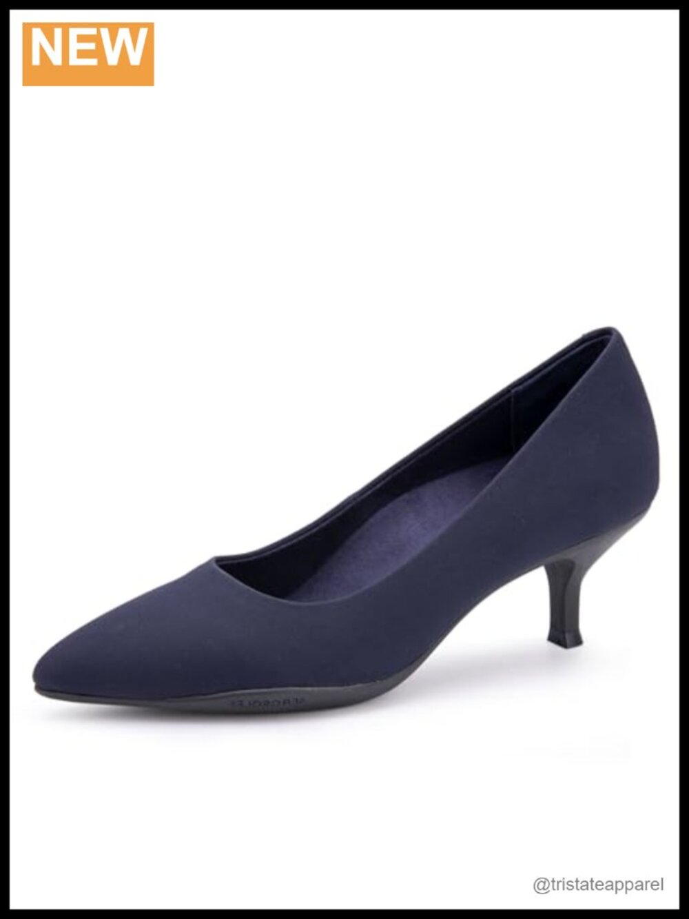 Aerosoles Kitten Heel Pointed Toe Pump Ortholite Comfort Slip On